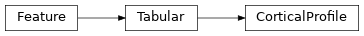 Inheritance diagram of siibra.features.tabular.cortical_profile.CorticalProfile