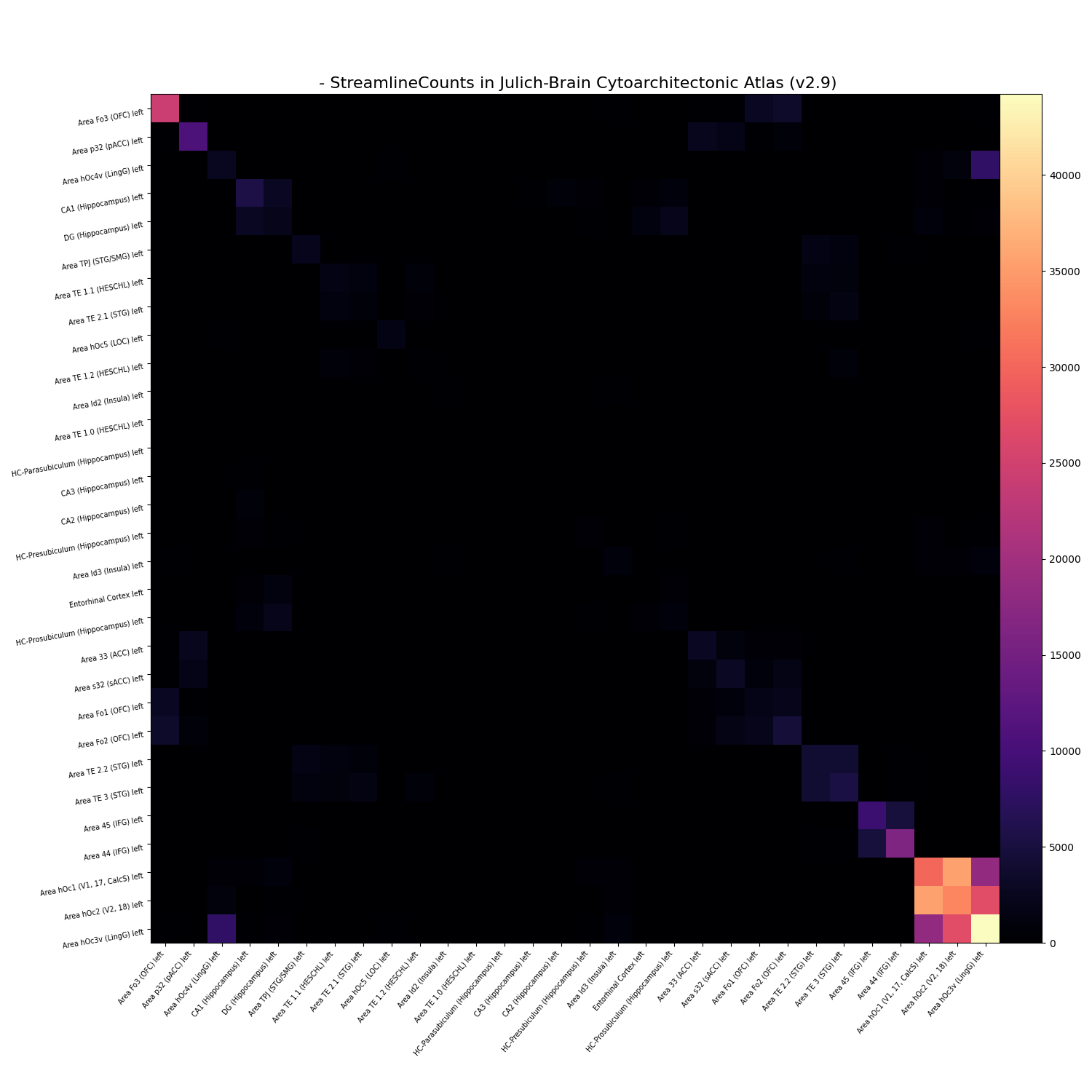 - StreamlineCounts in Julich-Brain Cytoarchitectonic Atlas (v2.9)